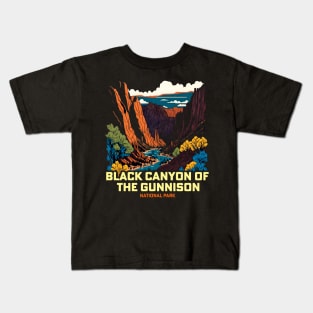 Black Canyon of the Gunnison National Park (Colorado) Kids T-Shirt